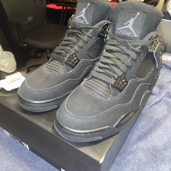 Jordan Black Cat 4s - Picture 2 of 4